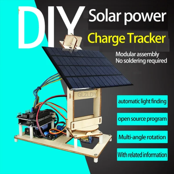 Intelligent Solar Tracking Starter Kit DIY learning kit For Arduino Programmble STEM School DIY Education Full Version Set +Code