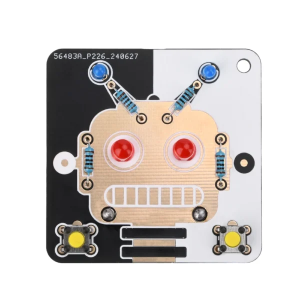 Robot LED Electronics Beginner Learning Welding Fun DIY Kit LED Light Emitting Tube Module - Image 2