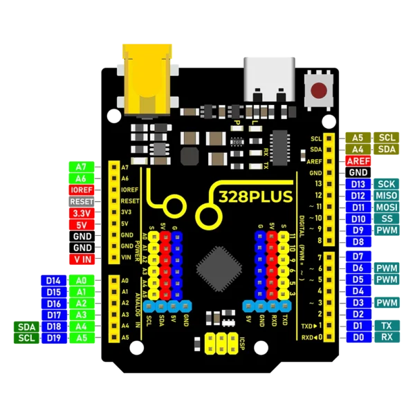 KEYES Complete Starter Kit Programming Learning Kit+40Projects For Arduino UNO R3 Starter Kit+Online Tutorial DIY Electronic Kit - Image 8