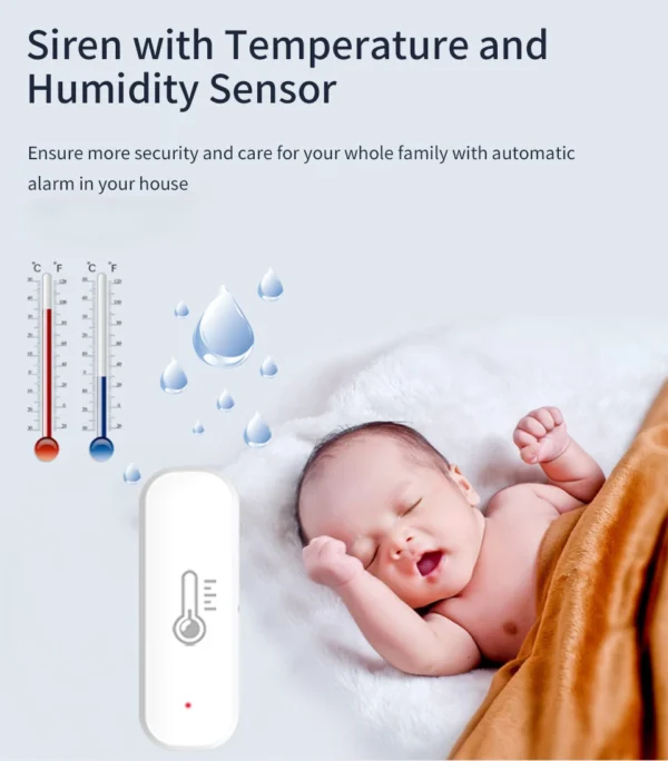 Zigbee 3.0 Smart Temperature Humidity Sensor Thermometer Hygrometer for Tuya Smart Home Alexa Google Assistant Battery Powered - Image 13