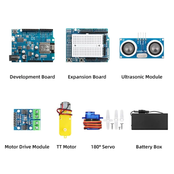 Smart Automation Kits for Arduino Uno Professional Programming, Complete Educational Robotic Kit, Best Selling Electronics Set - Image 6