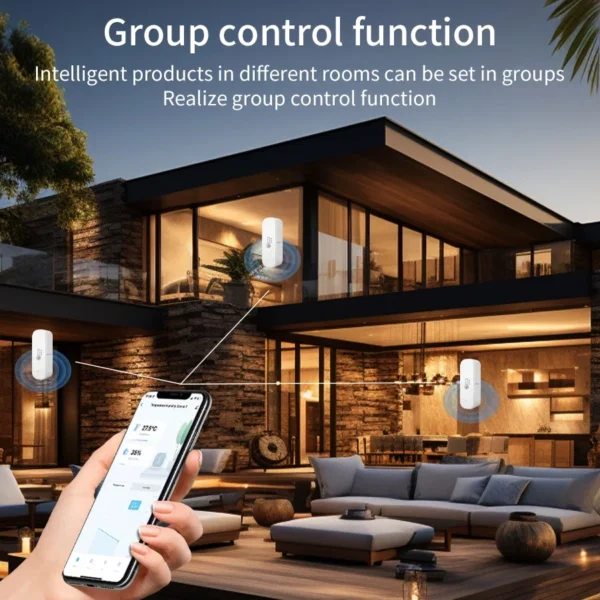 Zigbee 3.0 Smart Temperature Humidity Sensor Thermometer Hygrometer for Tuya Smart Home Alexa Google Assistant Battery Powered - Image 5
