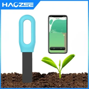 Haozee Tuya Smart Zigbee Soil Tester Temperature and Humidity Meter Thermo Hygrometer Garden Automation Irrigation Detector