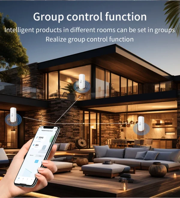 Zigbee 3.0 Smart Temperature Humidity Sensor Thermometer Hygrometer for Tuya Smart Home Alexa Google Assistant Battery Powered - Image 10