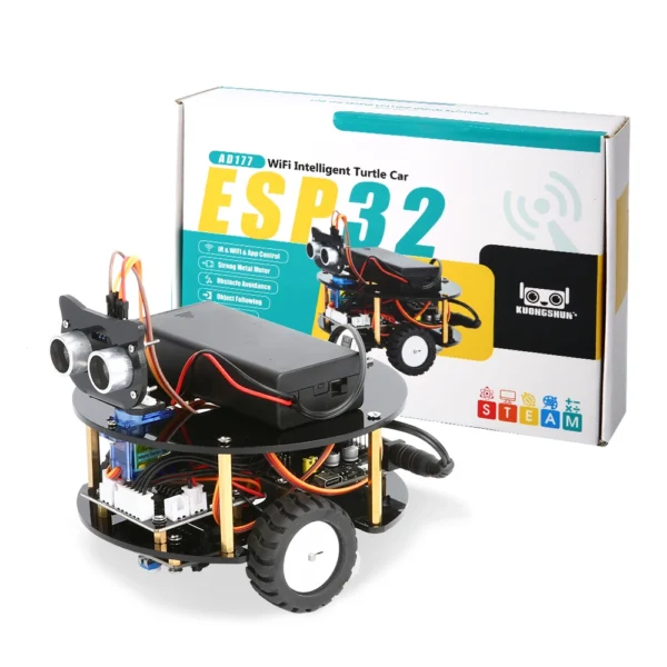 ESP32 Smart Robot Car Kit Remote Control Car for Arduino Programming Project STEM Education Science Coding Kit - Image 4