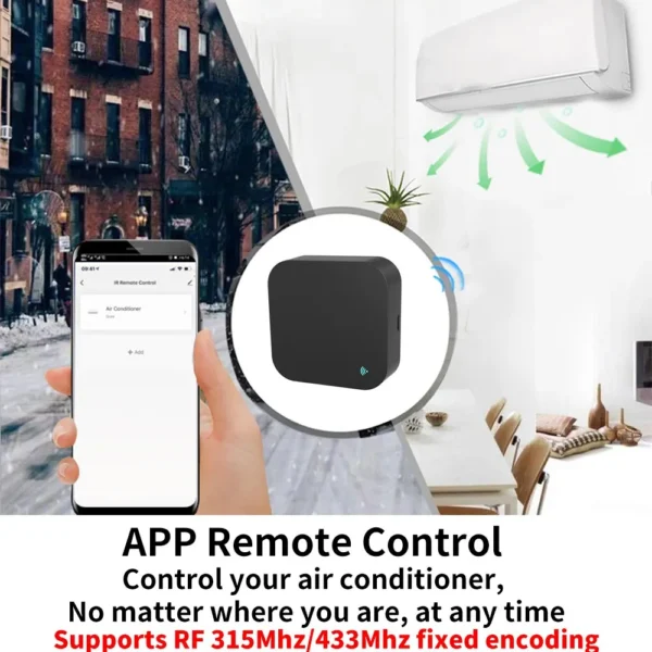 Tuya WiFi RF IR Remote Control 433MHz/315MHz For Smart Home Via SmartLife for Air Conditioner ALL TV Support Alexa,Google Home - Image 2