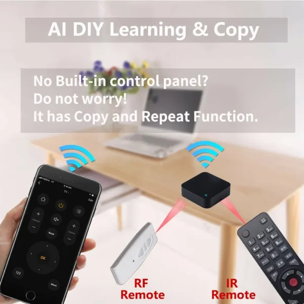 Tuya WiFi RF IR Remote Control 433MHz/315MHz For Smart Home Via SmartLife for Air Conditioner ALL TV Support Alexa,Google Home - Image 4