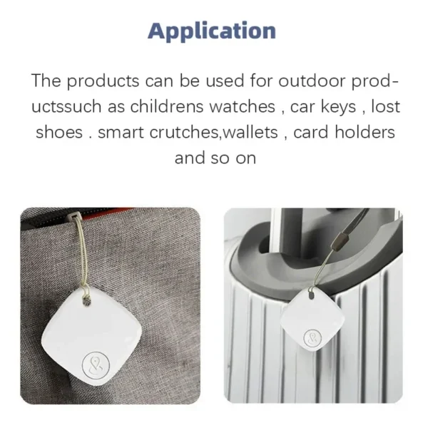 Mini Anti-Lost Tracking Device Bluetooth Works with Apple Find My APP Smart Tag Kid Pet GPS Tracker Alarm Reminder Positioner - Image 6