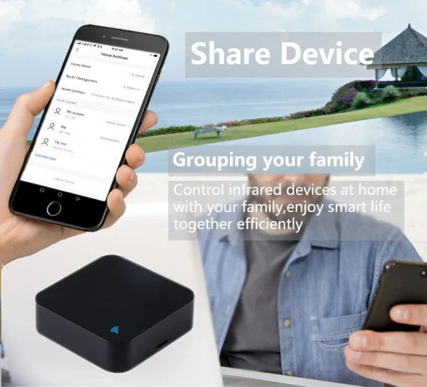 Tuya WiFi RF IR Remote Control 433MHz/315MHz For Smart Home Via SmartLife for Air Conditioner ALL TV Support Alexa,Google Home - Image 3