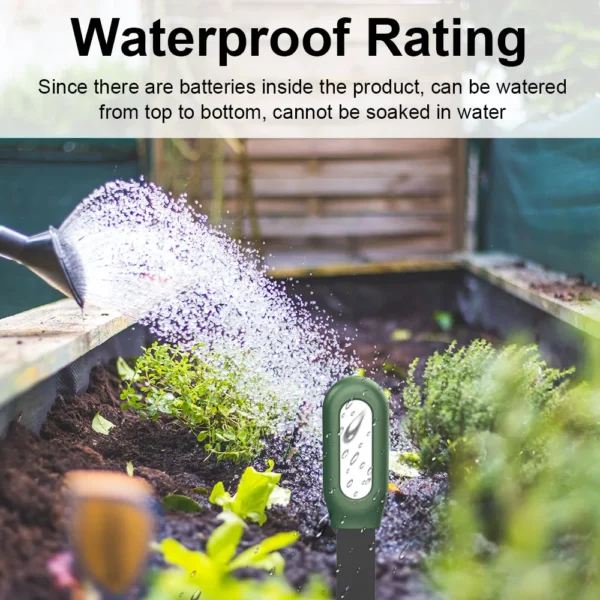 Haozee Tuya Smart Zigbee Soil Tester Temperature and Humidity Meter Thermo Hygrometer Garden Automation Irrigation Detector - Image 10